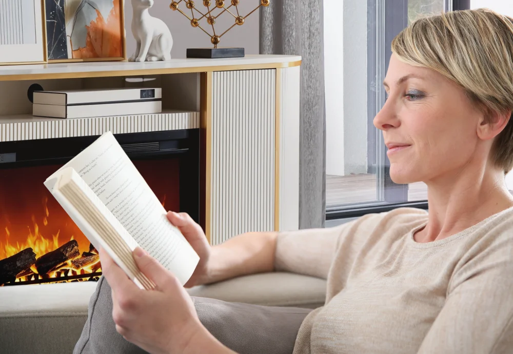 portable electric fireplace heater